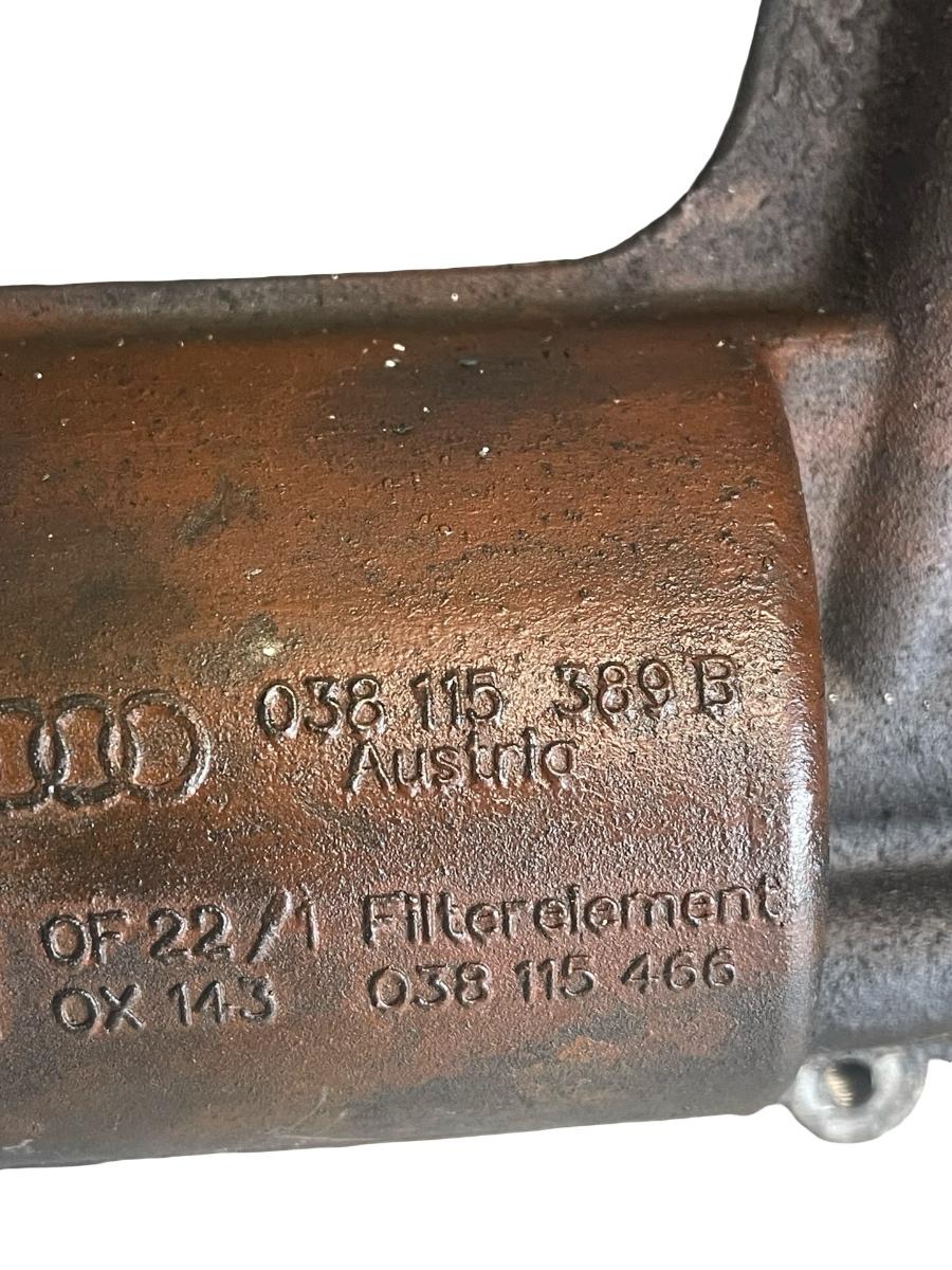 Carcasa filtru ulei VOLKSWAGEN GOLF IV 1J1 1997 - 2007 1.9 TDI AGR, ALH 038115389B – foto 2