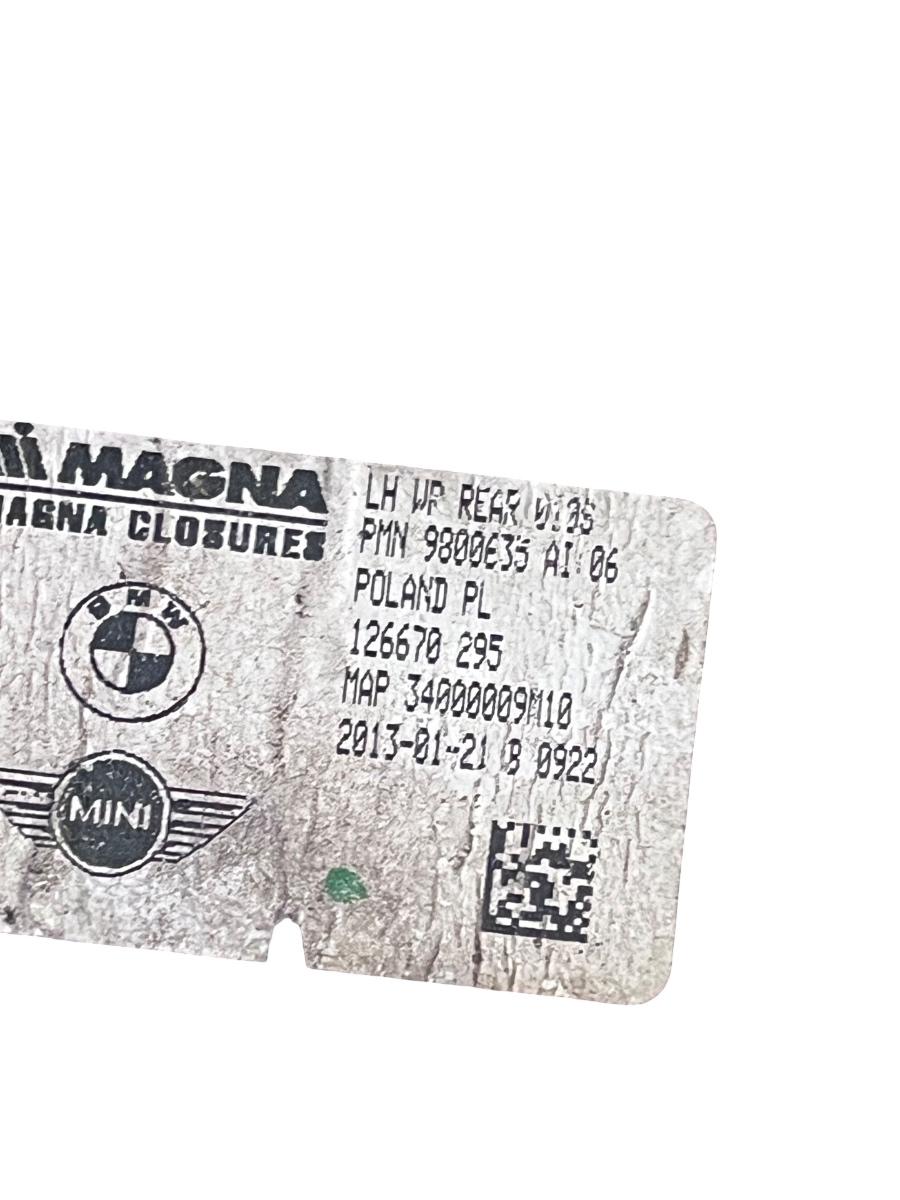 Macara Geam stanga spate ( uk ) MINI MINI COUNTRYMAN R60 2010 - 2016 9800635 – foto 2