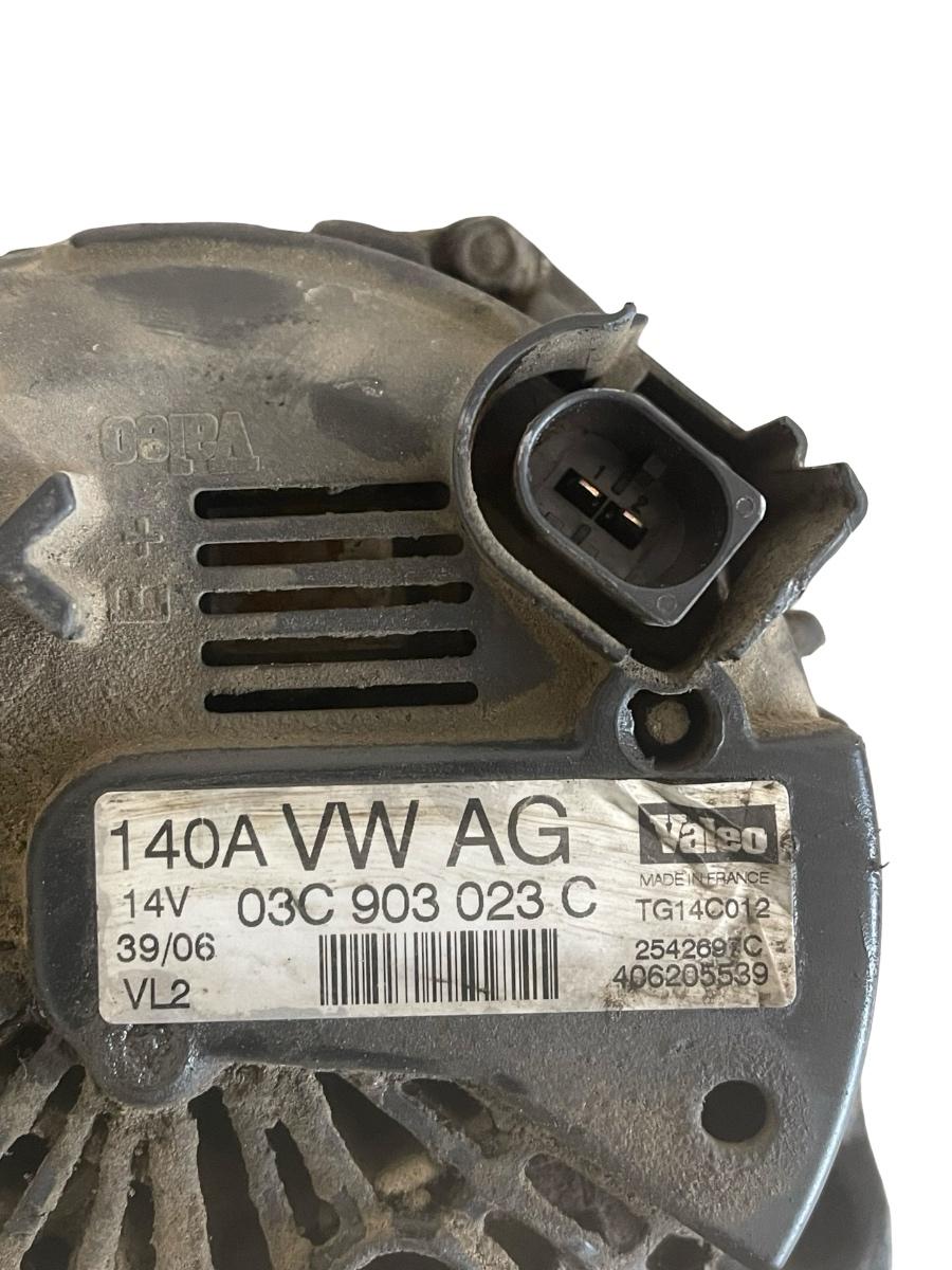 Alternator VOLKSWAGEN TOURAN 1T1, 1T2 2003 - 2010 1.4 TSI BMY, CAVC 03C903023C – foto 2