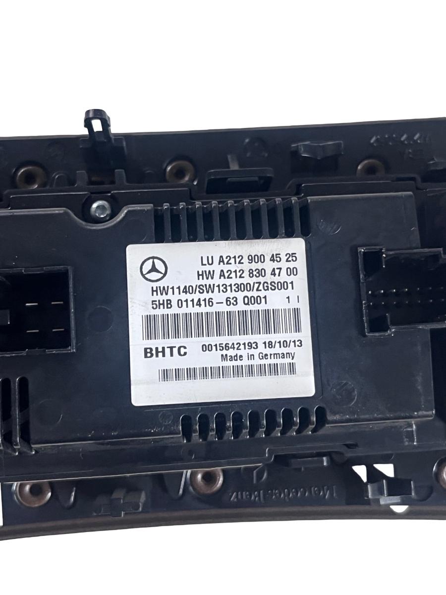 Panou Clima MERCEDES-BENZ E-CLASS W212 2013 Facelift -> A2129004525 – foto 3