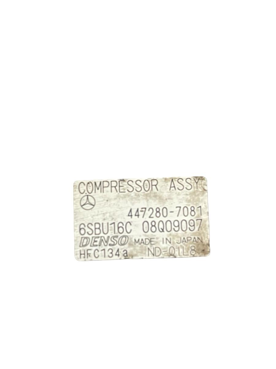 Compresor AC MERCEDES-BENZ E-CLASS W212 2009 -> 2.2 E 250 CDI / BlueTEC 4-matic OM 651.924 447280-7081 – foto 2