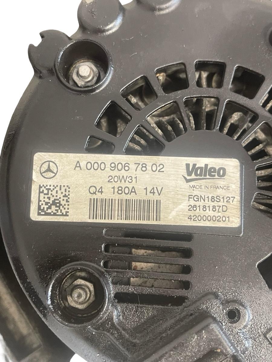 Alternator MERCEDES-BENZ E-CLASS W212 2009 -> 2.2 E 250 CDI / BlueTEC 4-matic OM 651.924 A0009067802 – foto 2