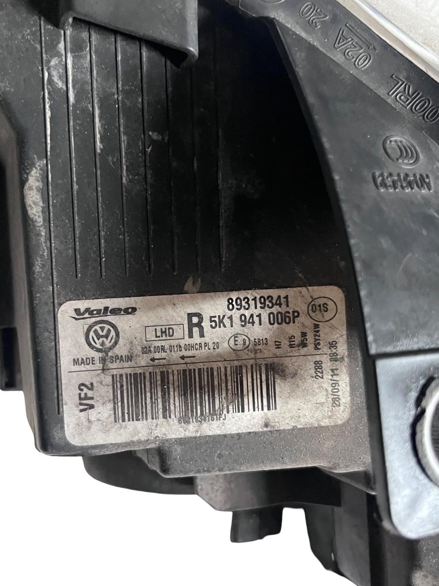 Far dreapta fata VOLKSWAGEN GOLF VI 5K1 2008 - 2013 5K1941006P – foto 3