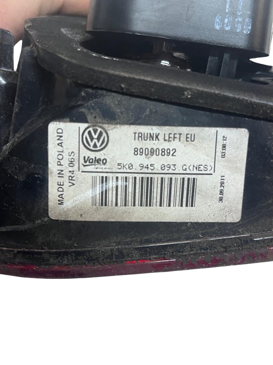 Stop haion stanga spate VOLKSWAGEN GOLF VI Scurt 5K1 2008 - 2013 5K0945093G – foto 3