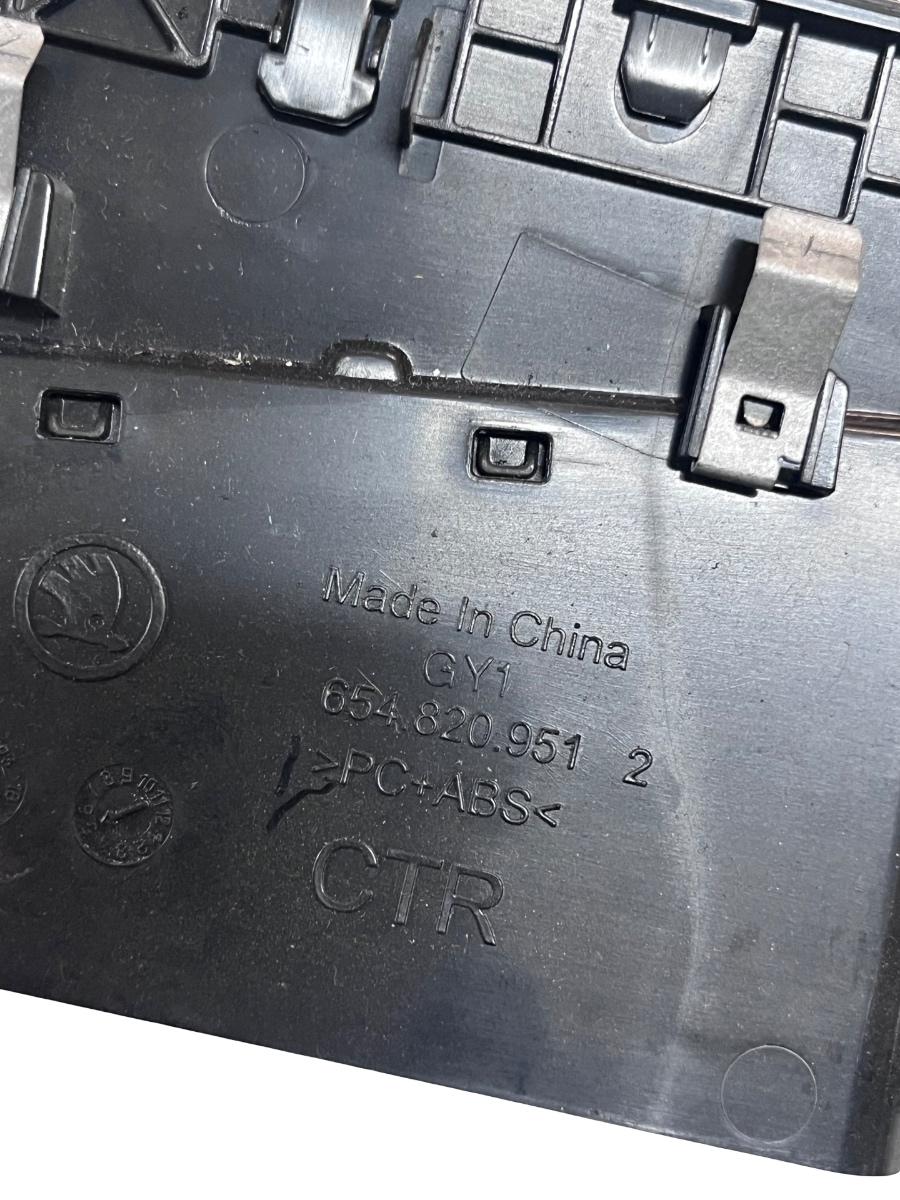 Grila de ventilatie bord centrala SKODA SCALA (NW) [ 2019 -> ] 654820951 – foto 4