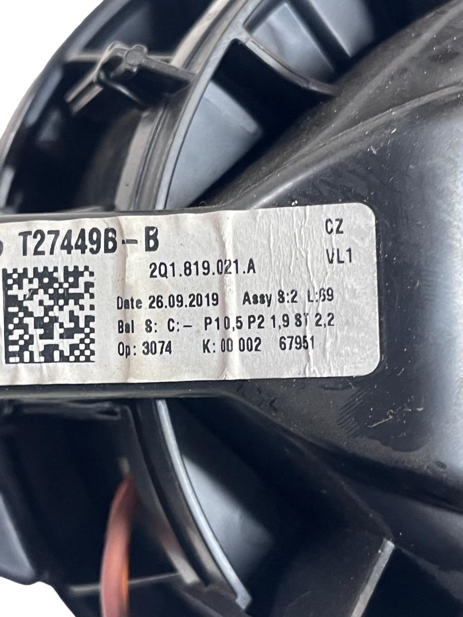 Ventilator aeroterma SKODA SCALA (NW) [ 2019 -> ] 2Q1819021A – foto 2