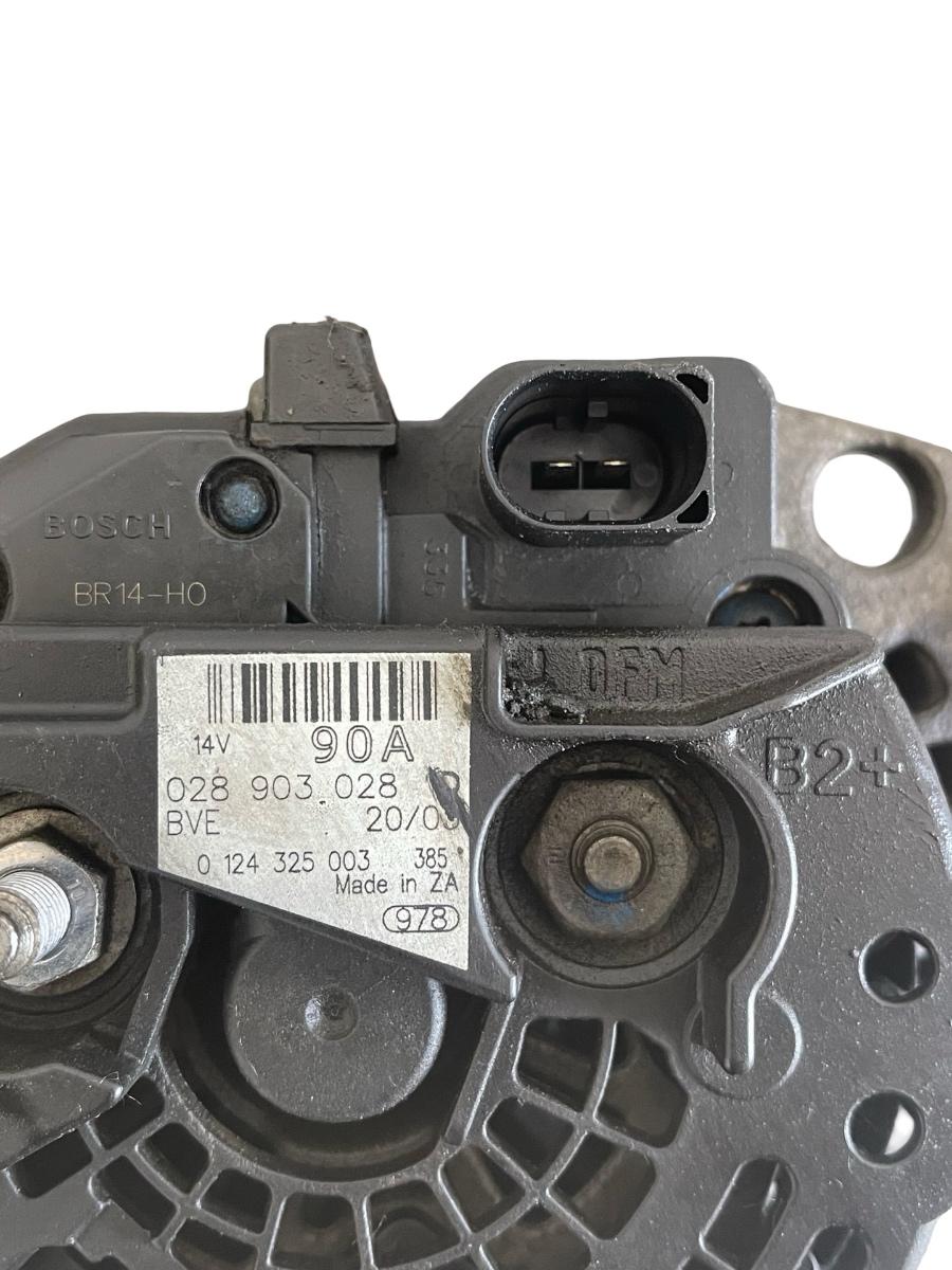Alternator VOLKSWAGEN GOLF IV 1J1 1997 - 2007 1.6 16V BCB 0124325003 – foto 2