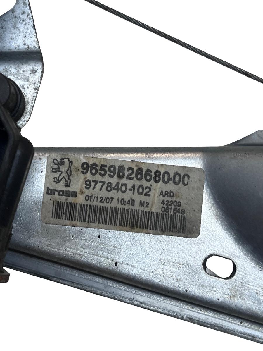 Macara Geam dreapta spate PEUGEOT 308 CC 2009 Hatchback -> 9659826680 – foto 2