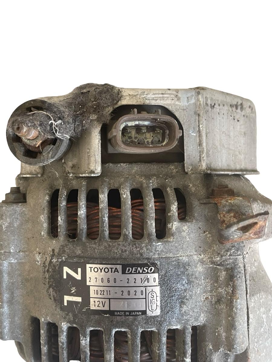 Alternator TOYOTA COROLLA Verso ZER_, ZZE12_, R1_ 2004 - 2009 1.8 1ZZ-FE 27060-22100