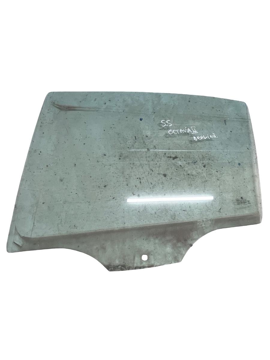 Geam portiera stanga spate SKODA OCTAVIA II Berlina 2004 - 2013