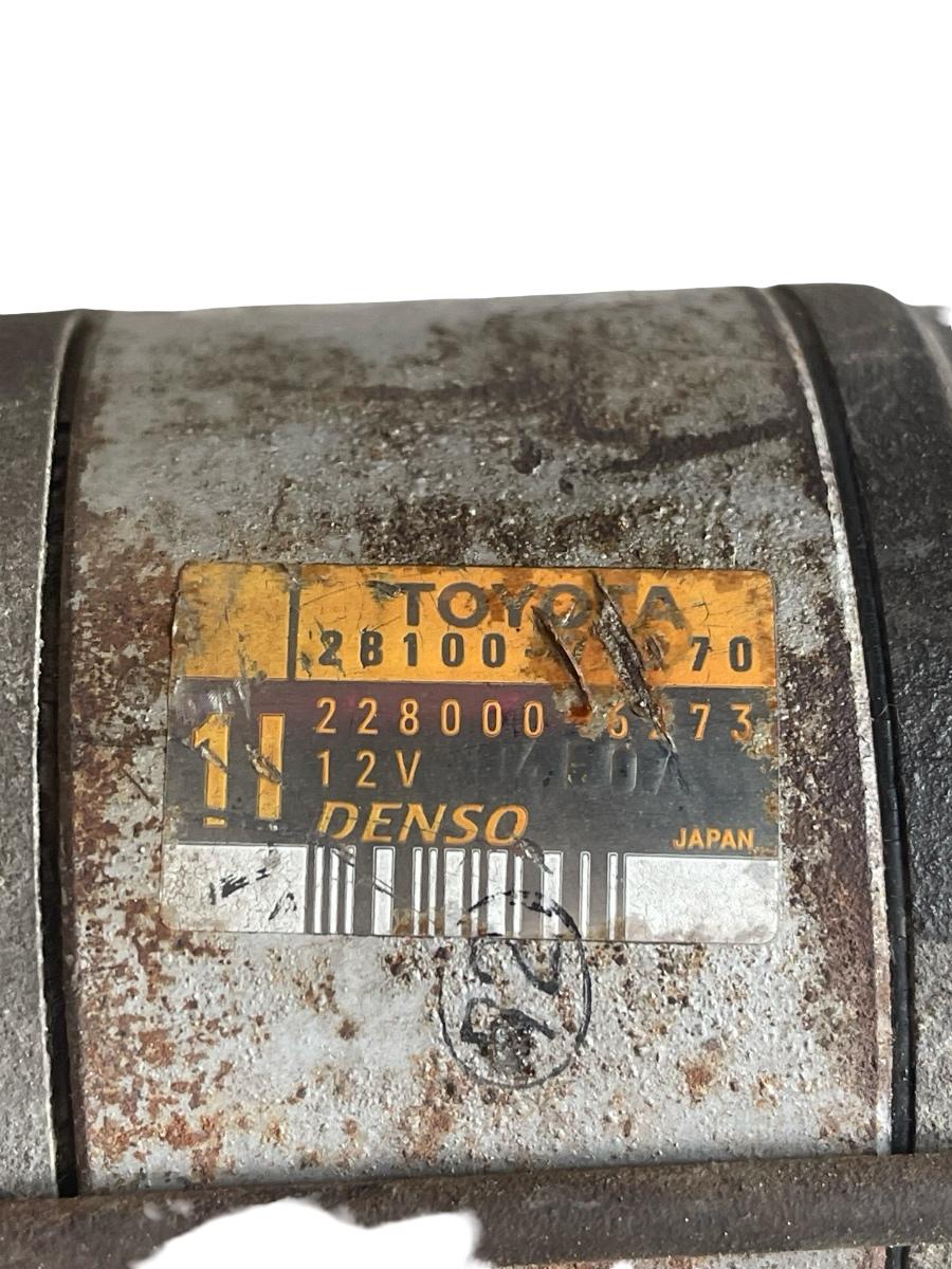 Electromotor TOYOTA RAV 4 II _A2_ 2000 - 2005 2.0 1AZ-FE 228000-6273 – foto 2