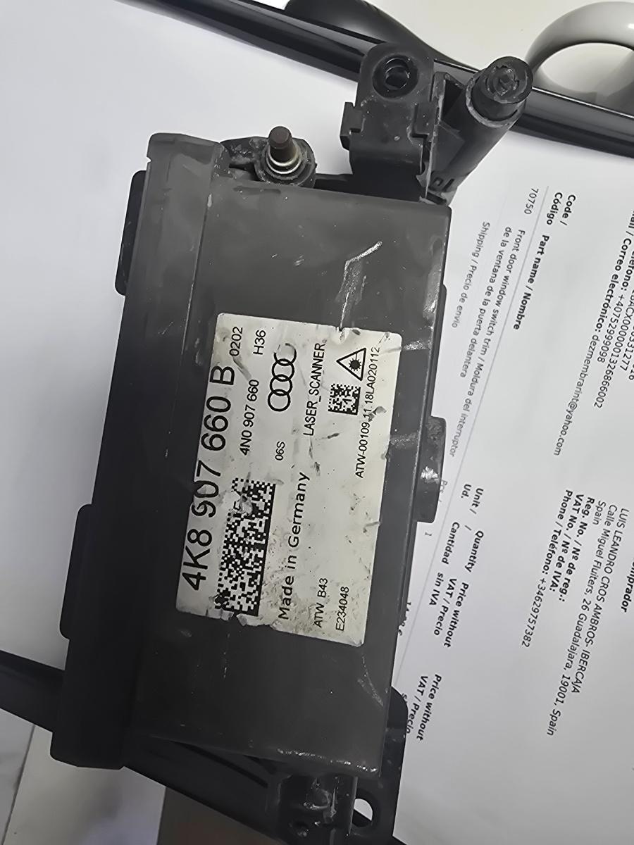 Senzor radar Distronic AUDI A6 C8, 4A2 2018 -> 2.0 40 TDI Mild Hybrid DFBA 4k0907639b – foto 5