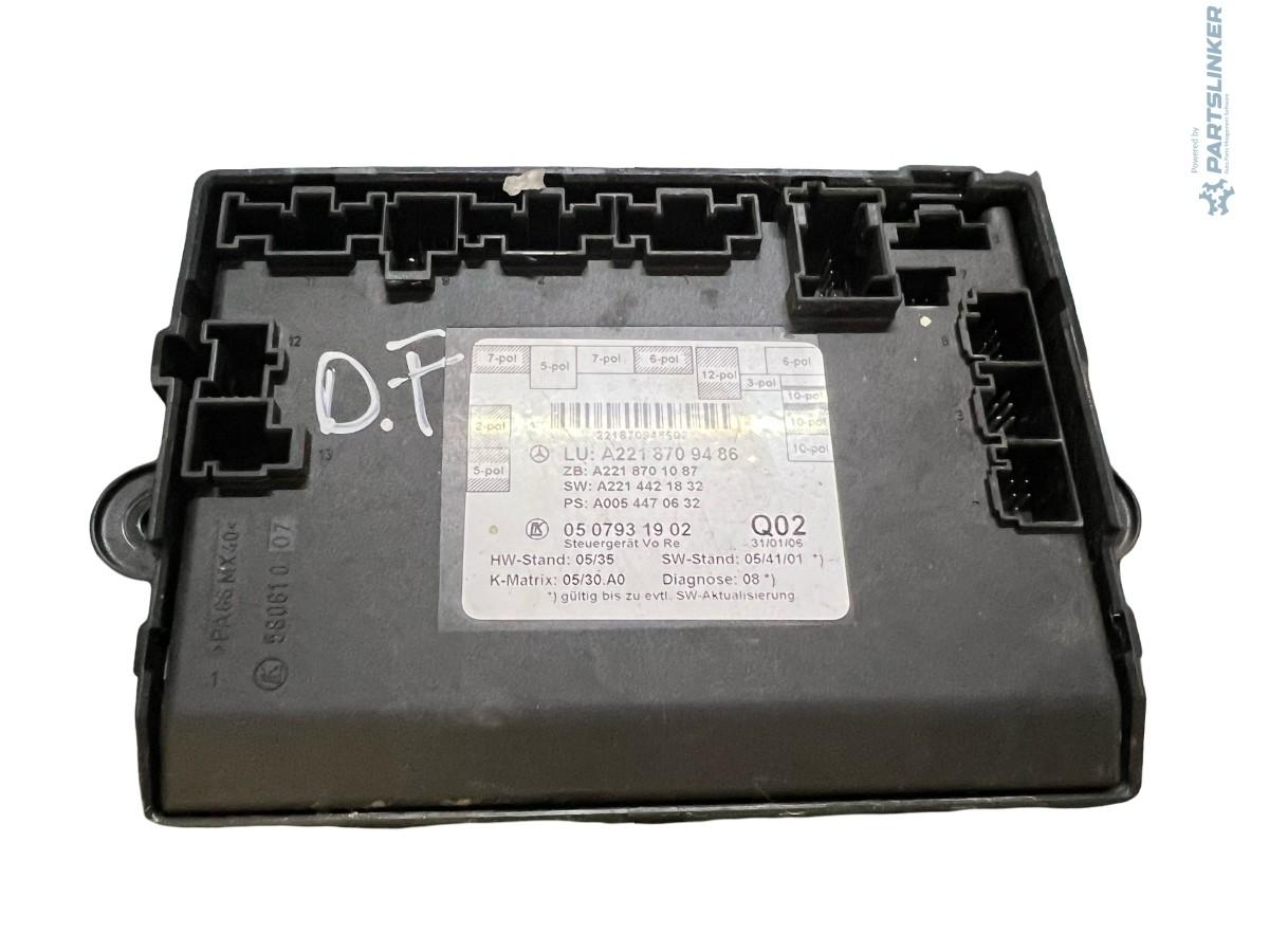 Alte module/unitati de control MERCEDES-BENZ S-CLASS II W221, C215 2005 - 2013 A2218709486