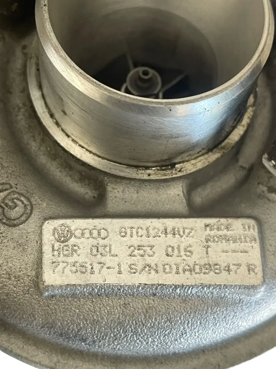 Turbina VOLKSWAGEN GOLF VI 5K1 2008 - 2013 1.6 TDI CAY 03L253016T – foto 4