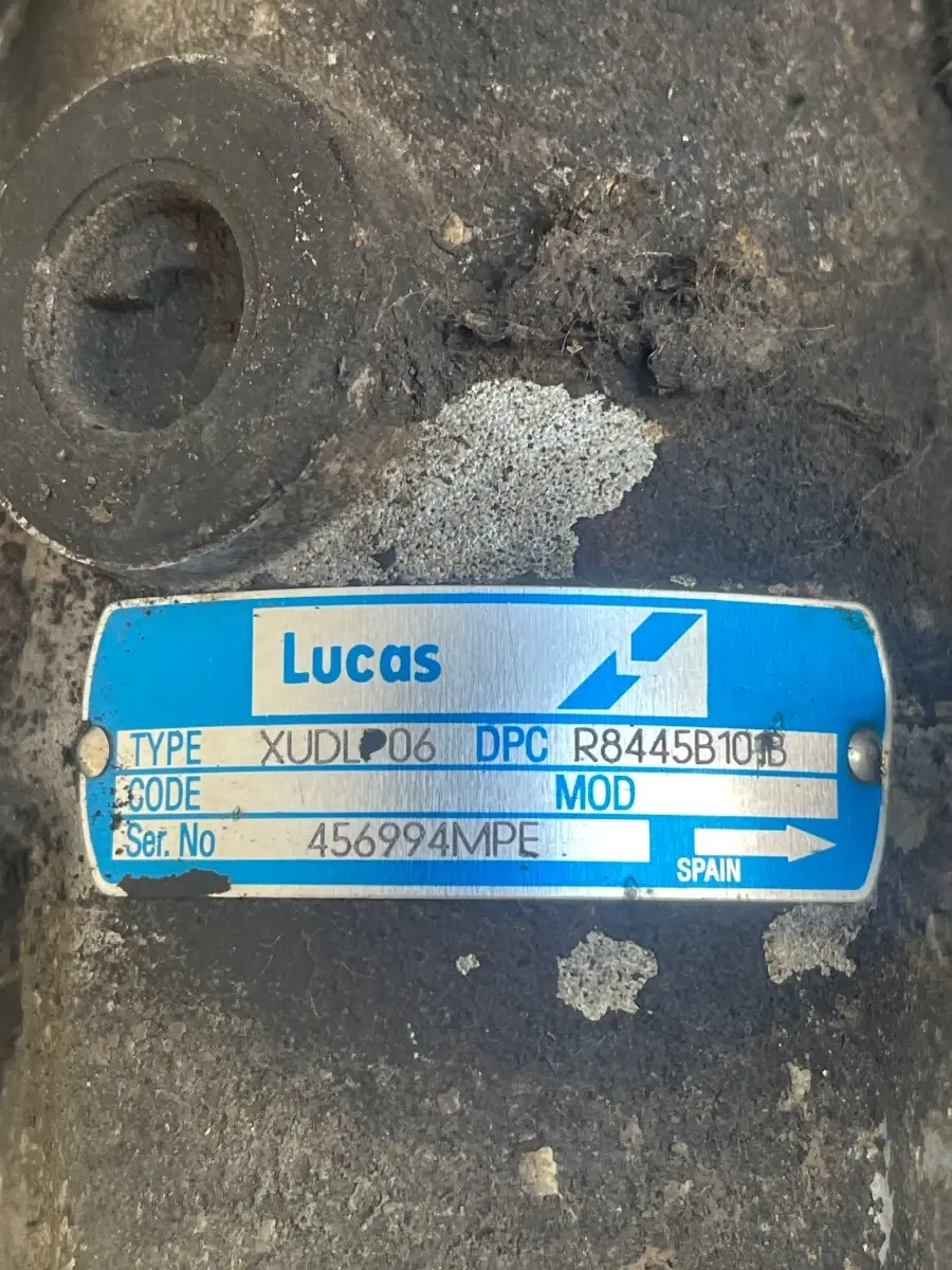 Pompa de injectie SUZUKI VITARA ET, TA, TD 1995 1.9D LUCAS XUDLP06 / R8445B101B – foto 5